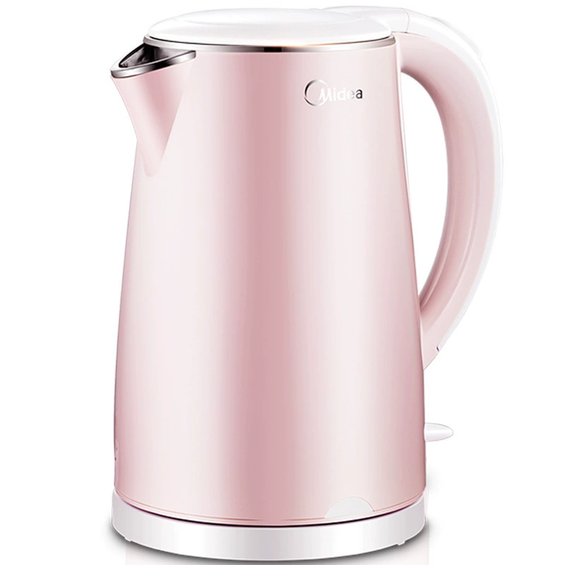 Чайник Midea, для домашнего использования, нержавеющая сталь AISI 304