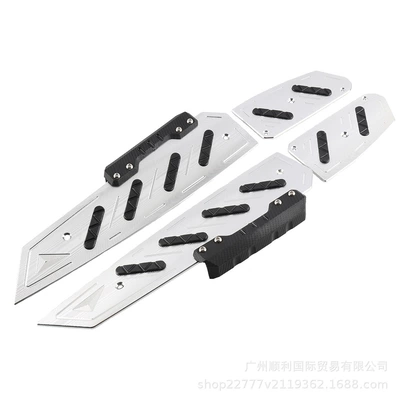 Motorcycle pedals FORZA Fosha 350 modified - silver-fosha-special-home-pedal