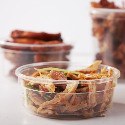 PET材料熟食杯 熟食盒 一次性塑料盒子 打包盒 果蔬盒 沙拉碗