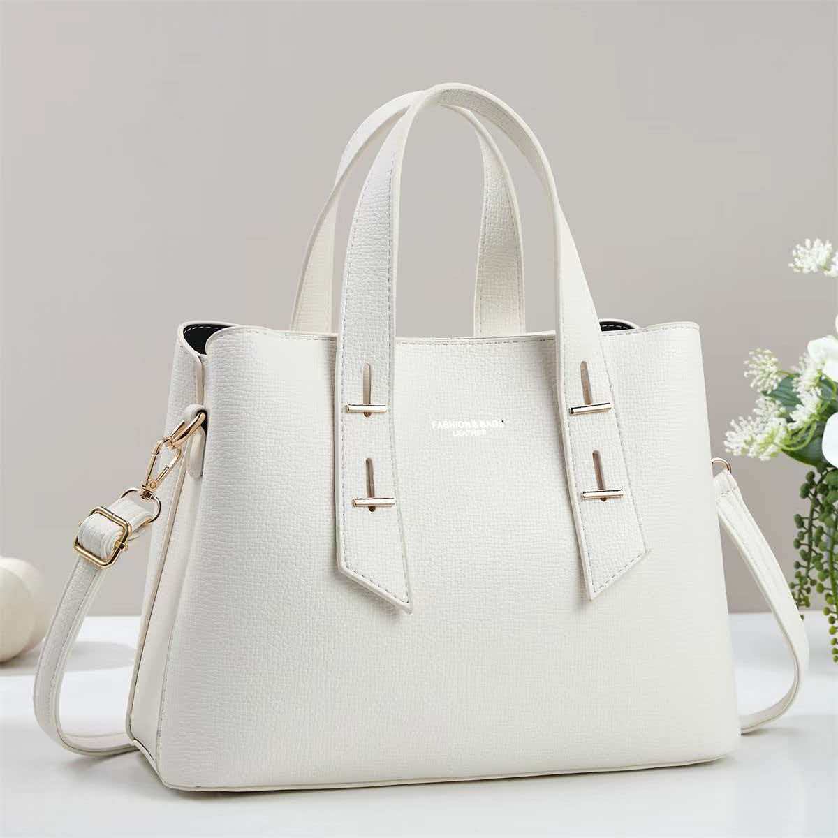 2026 nuevo bolso de moda de gran capacidad de mujer bolso de hombro ocio transfronterizo bolso de hombro diario de transporte de transporte