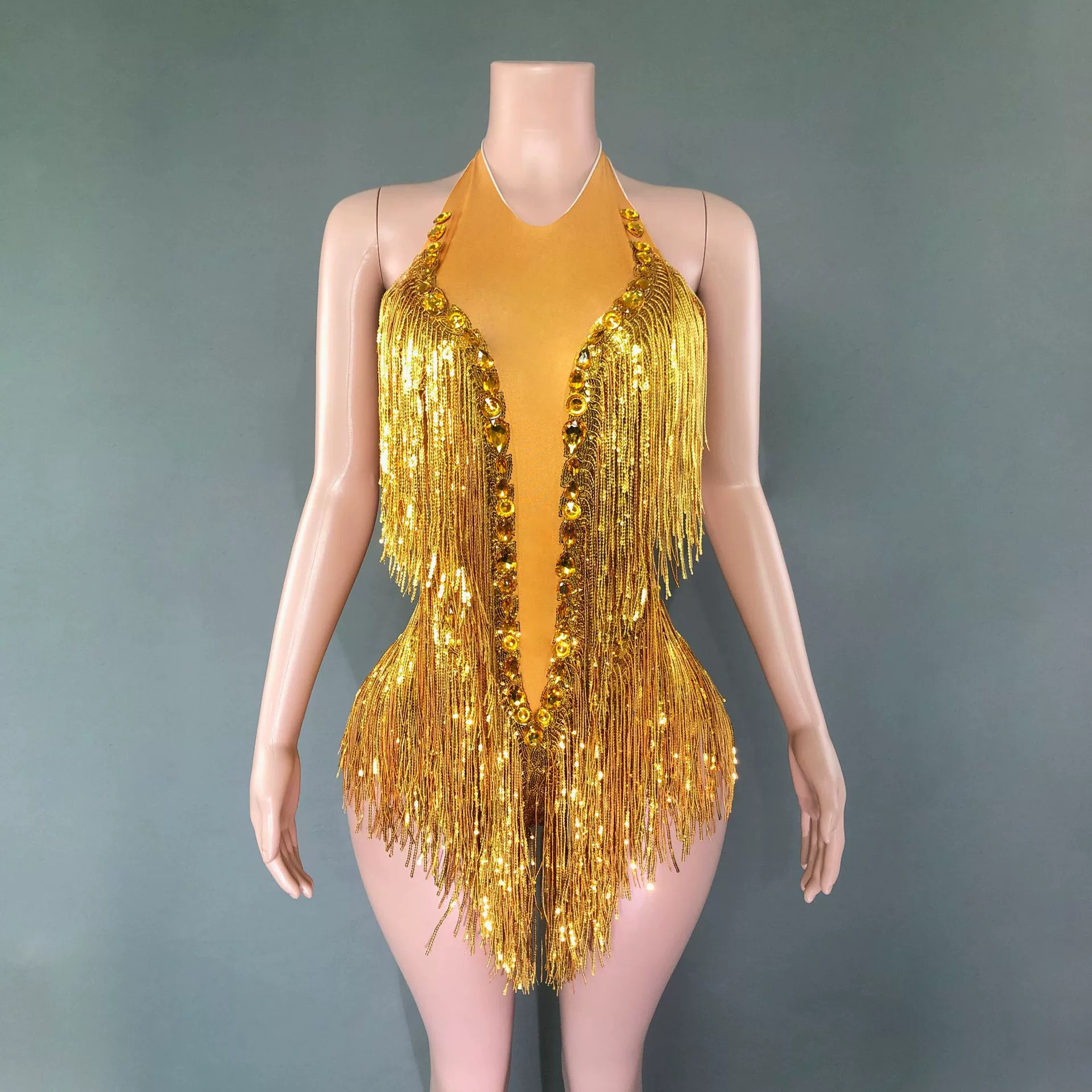 STOCK Европа и США Amazon Горячая распродажа мода сексуальная страз молния без рукавов ночной клуб танцевальный короткая юбка