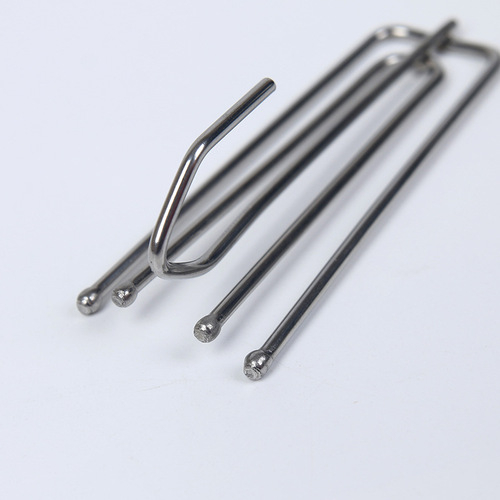 Curtain fabric strap threading hook, electroplated stainless steel four-claw hook, spray-painted four-claw hook, curtain accessories and accessories wholesale