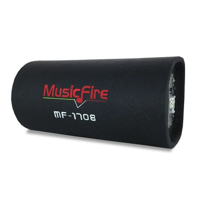 Car 6-Inch 8inch 10inch Car Audio Modified 12V Speaker Active Subwoofer Round Tunnel Gun 1708 (Car speaker/subwoofer)