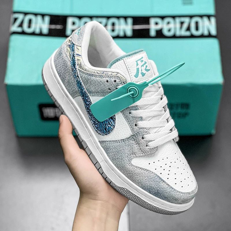 Putian Aj Men's Shoes Year of the Snake Limited Edition Low-Top Dunk Three Princes Ao Bing Air Force One Student Sports Sneakers for Women