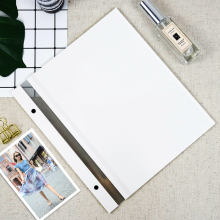 の自粘粘式覆膜纸相册内页diy手工8开A4活页大尺寸收纳A3作品集内