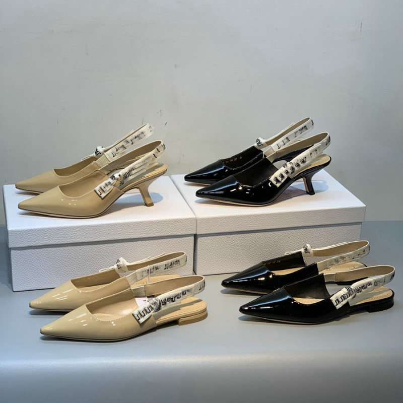 Aggressive Queen ~ ~ Guan Made Pure Original High Edition Minimal Pointed Kitten Flat Sandals Butterfly Ribbon Women's Single Shoes