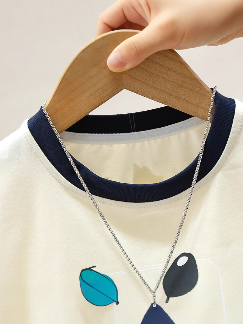 7922 traje de chaleco de verano para niños 2025 nuevo estilo ropa de dibujos animados para niños chaleco sin mangas de dos piezas de moda image 4