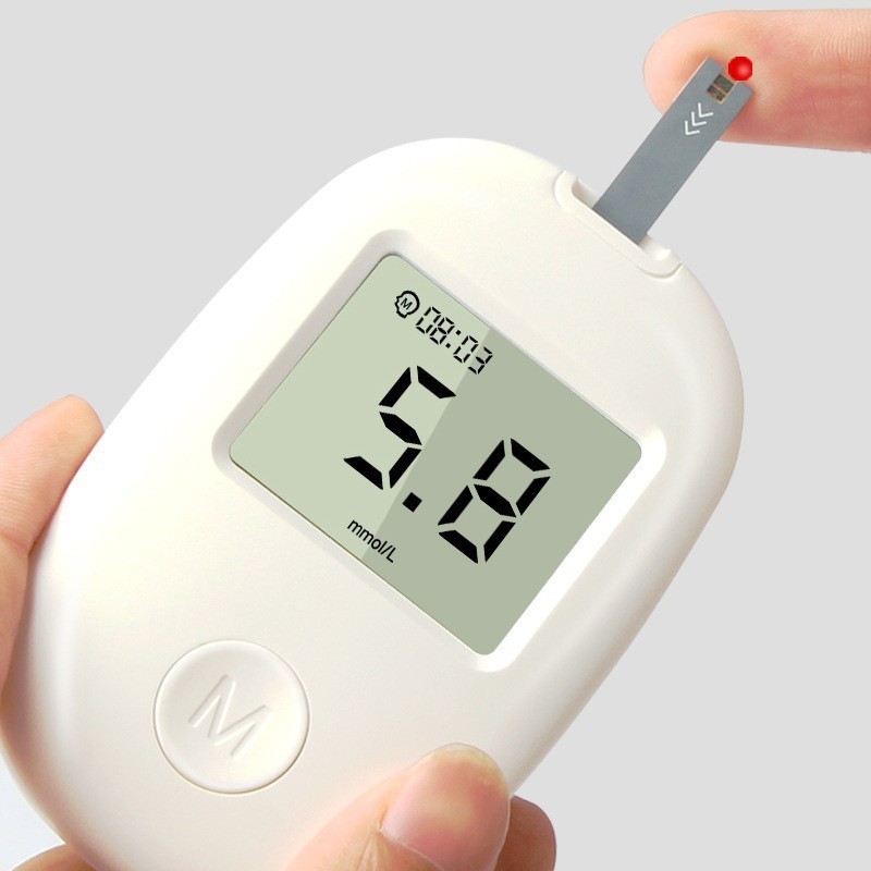 Medidor de glucosa en sangre de comercio exterior, analizador de sangre de mediana edad, farmacia, medidor de glucosa en sangre, máquina de glucosa en sangre doméstica, OEM