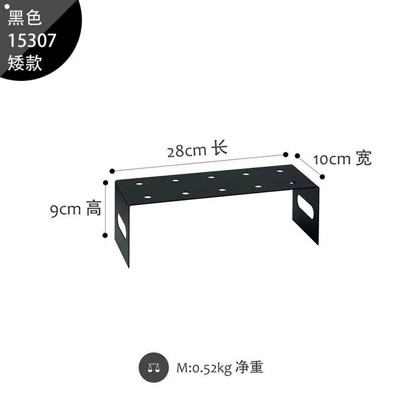 Soporte de exhibición de pasteles tipo escalera de metal negro, desplegable, para bodas, de Amazon Cross-Border Art.