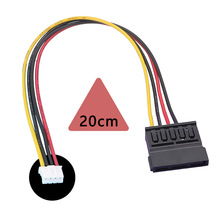 ITX��X�Դ�� SATA15Pĸ�DС4PINĸ PH2.0mm�DSATAĸ sata�Դ��