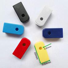 塑胶挂绳扣扣头厂家批发8mm塑料U形扣手机扣止滑扣无耳扣塑胶扣