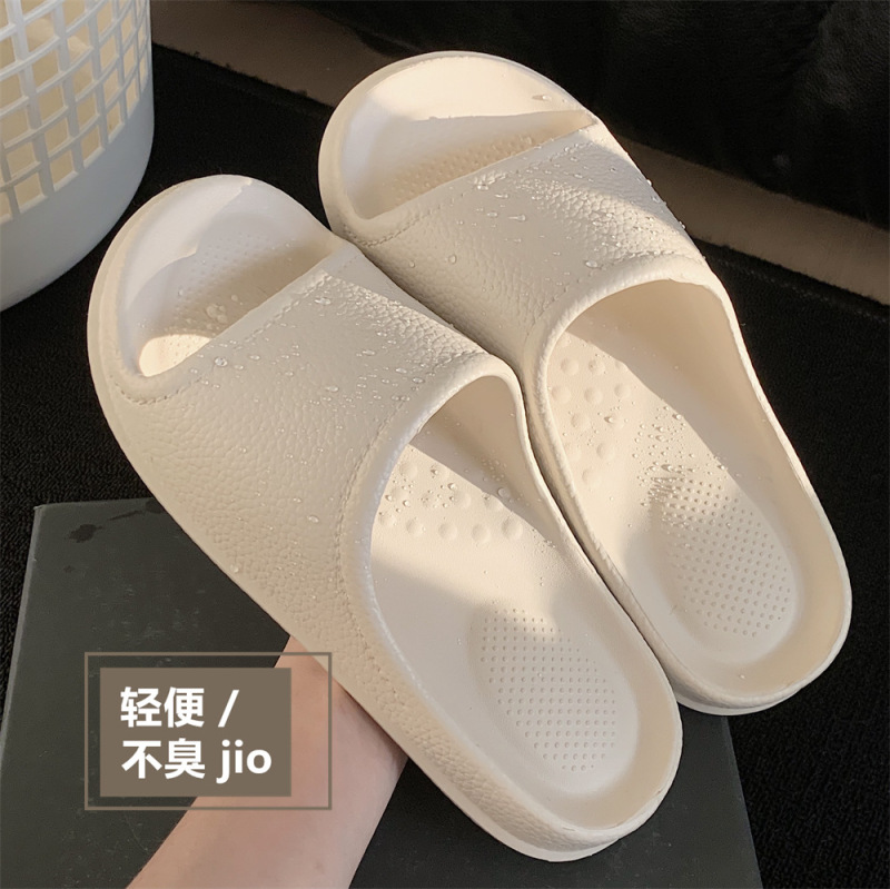 革の女性の軽やかなレトロな細い感の夏のスリッパの男性の滑り止めの家の冷たいスリッパのカップルのレジャー|undefined