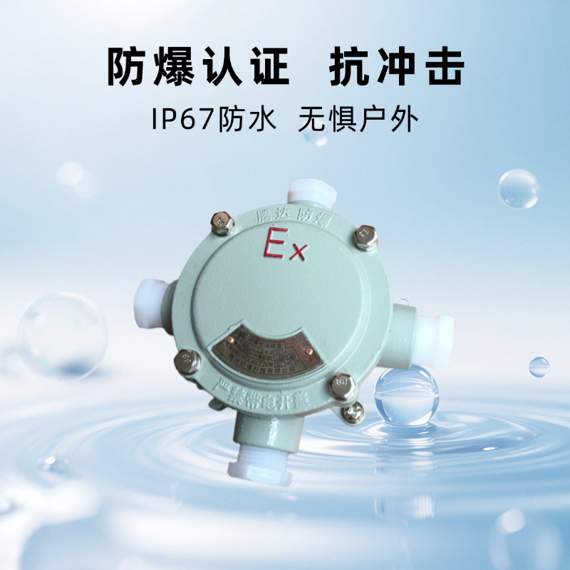 g3/4ah系列防爆盒内置端子接线盒三通平腾达厂家供应防静电