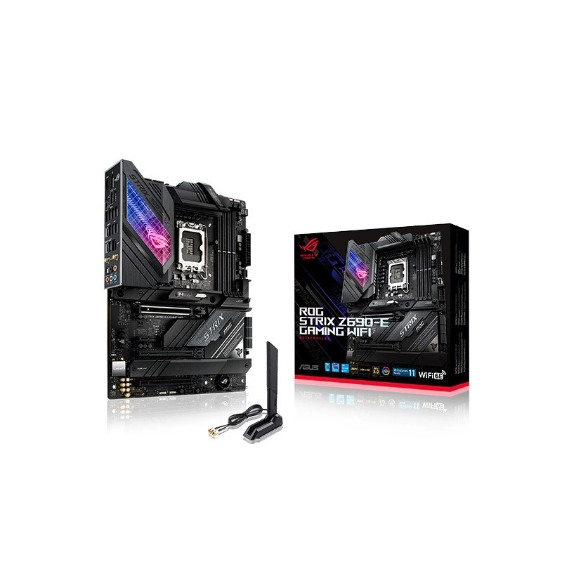 Игровая материнская плата Rog Strix Z690-E GAMING WIFI DDR5 (Z690/LGA1700)