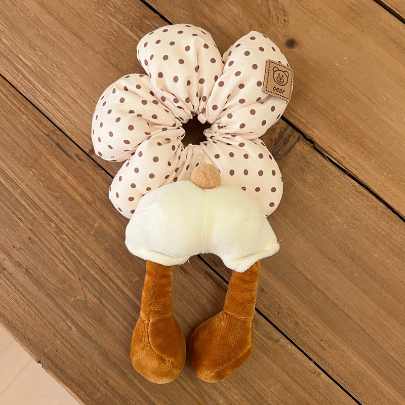 ミッキーの髪の輪のかわいい波の点の花の大きい腸の輪の2025新型の女性は団子の髪の毛の縄のミッキーの尻の頭を刺して飾ります。|undefined