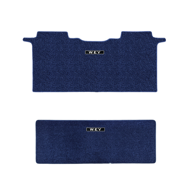 Universal Foot Pad – Gaoshan Modification - middle-row-three-rows-blue-imitation-cashmere-material