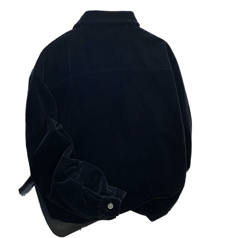 Demi-season jacket for leisure, oversize