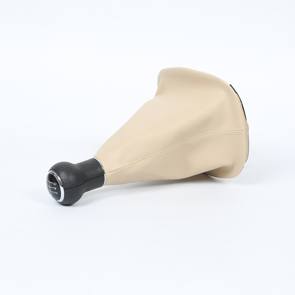 Funda Protectora de Cuero Beige para Palanca de Cambios, Compatible con Volkswagen Passat B5, Accesorios para Palanca de Cambios image 2