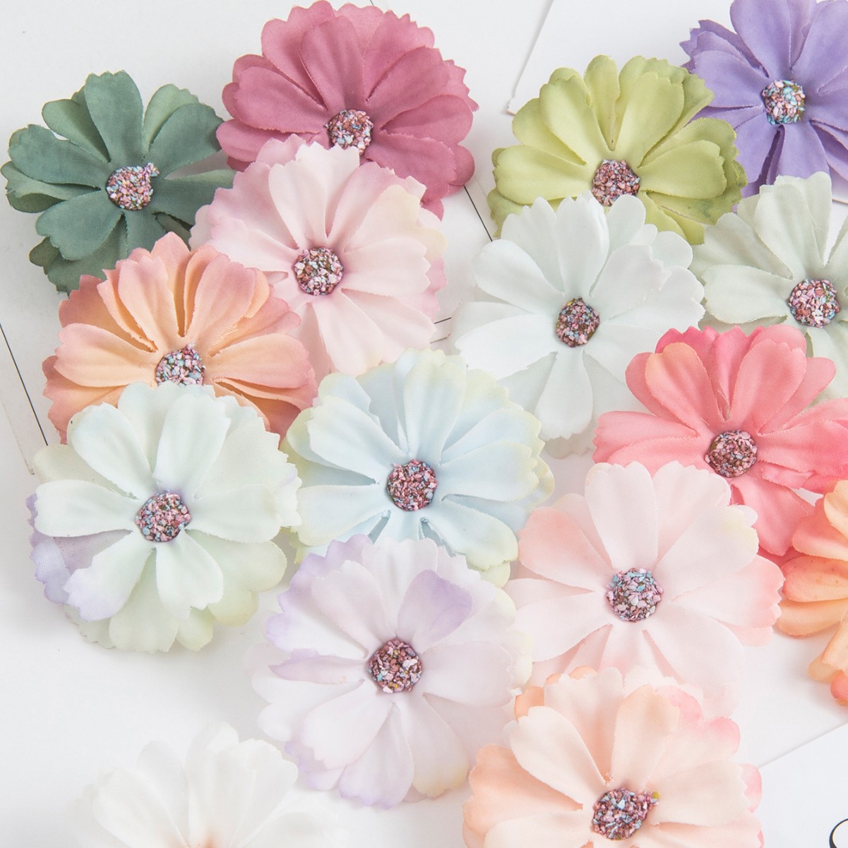 Imitation silk flower mori imitation chrysanthemum handmade decoration garland material wedding home restaurant decoration manufacturer wholesale 4