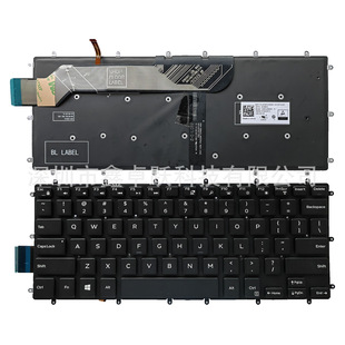 US applicable to Dell Inspiron 13 5368 5378 5379 7378 7460 7466 7472 keys
