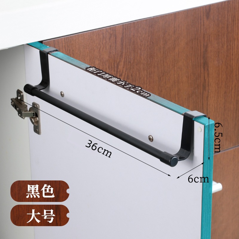 Acero inoxidable de cocina sin perforación puerta colgante trasera puerta colgante trasera puerta colgante puerta colgante estante puerta cabinet percha