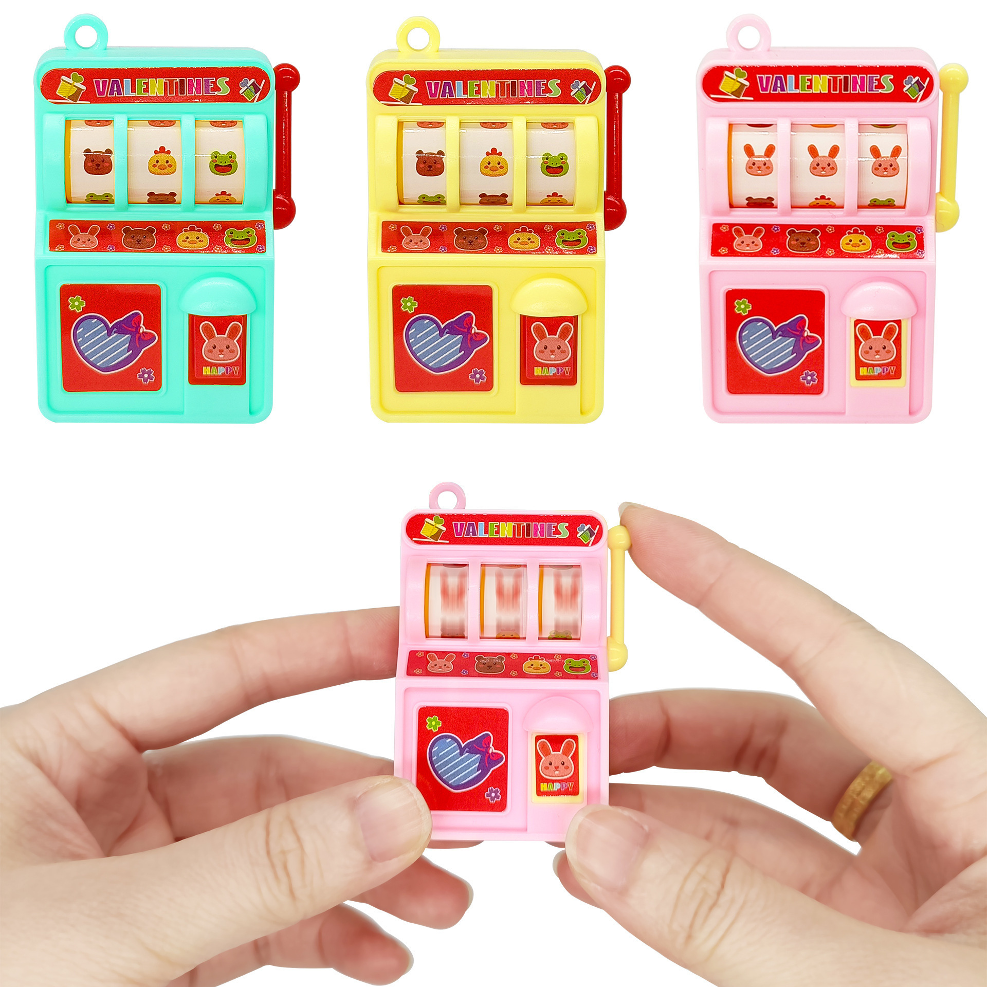 Cross-Border Creative Mini Lottery Machine Mini Lottery Game Machine Shaker Game Educational Toy Small Gift