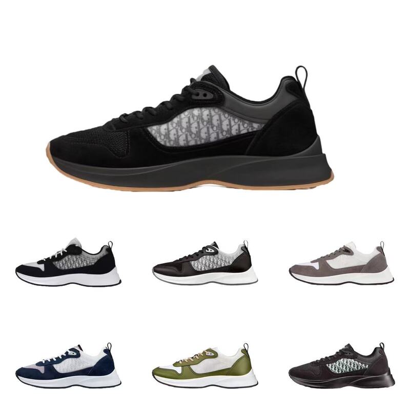 Putian Cross-Border European Station B25 Printed Letter Patchwork Dad Shoes Casual Shoes Fashionable Sports Men's Walking Shoes