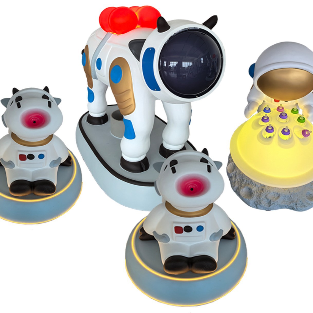 Children's Playground Large-Scale Parent-Child Interactive Milking and Calf Feeding Equipment Cow Farm Cow Feeding Experience Program