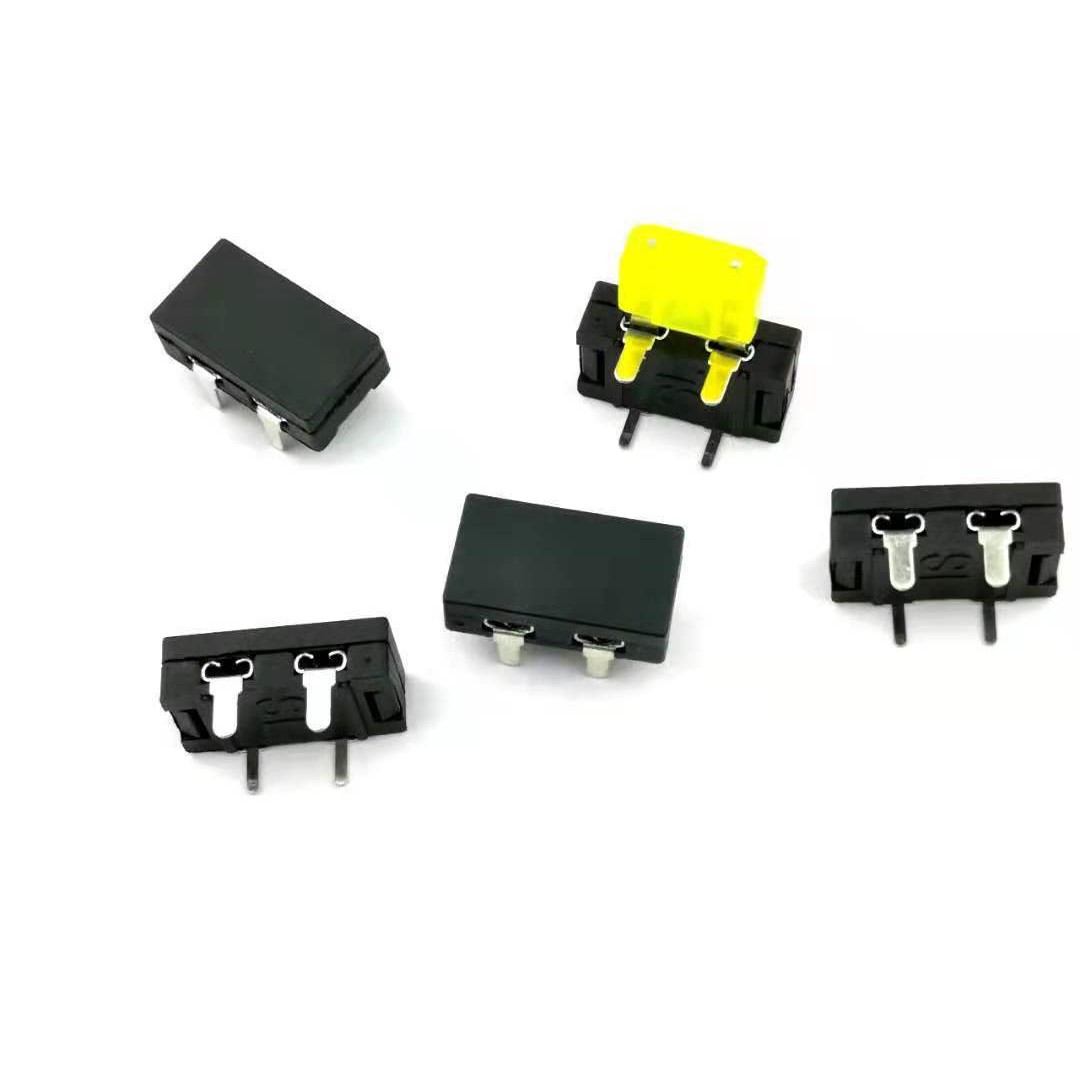PCB插片保险丝座 小号汽车保险丝夹 汽车插片保险丝座
