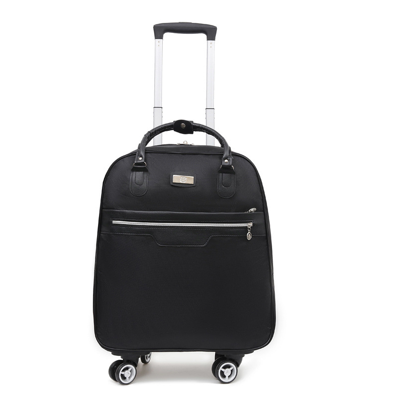 Bolsa de viaje de tracción ligera portátil de viaje corto de viaje de negocios de gran capacidad de embarque bolsa de embarque rueda universal caja flexible con ruedas