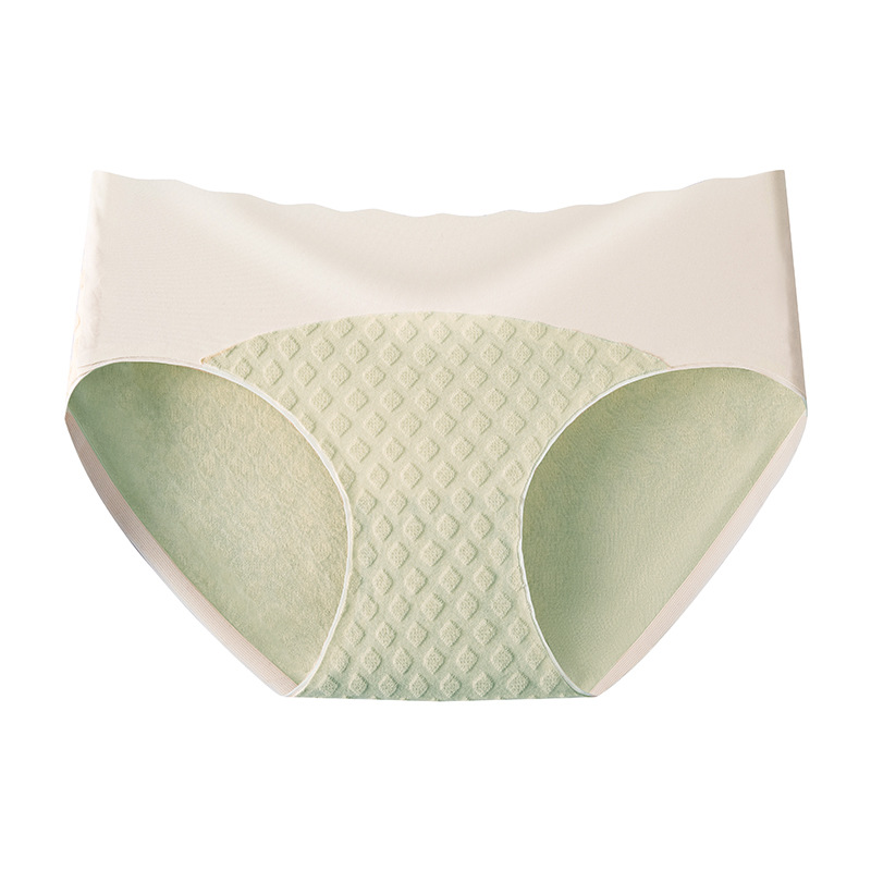 Ropa interior de algodón sin costuras de algodón entrepierna antibacteriana de algodón pantalones cortos de mujer delgada de verano de cintura media calzoncillos de bebé para niña mujeres image 6