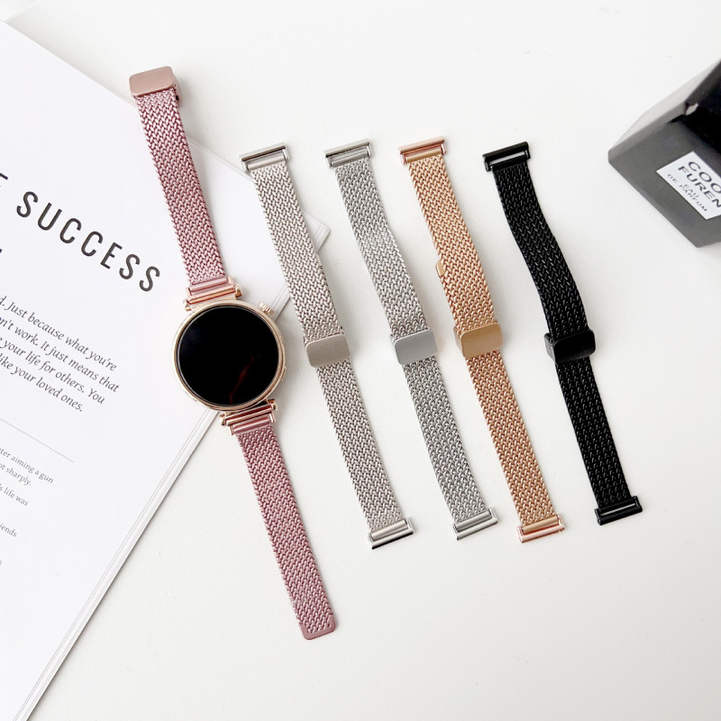 Suitable for Huawei Fit3 Watch Strap Gt42/3 Elegant Women's Watch4/5Pro Metal Wheat Ear Women's Watch Strap