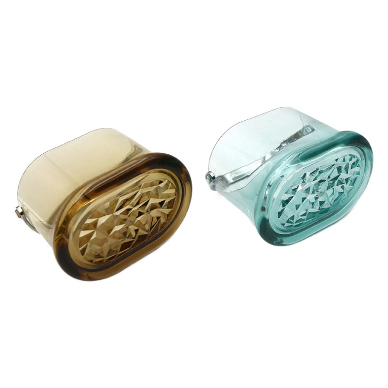 Cubo de hielo transparente Champán cubo de hielo acrílico discoteca vino extranjero cubo de hielo 2.5L Príncipe cubo de hielo