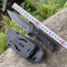 联邦户外刀具户外刀军刀战术高硬度小直刀野外求生防身刀具救援特
