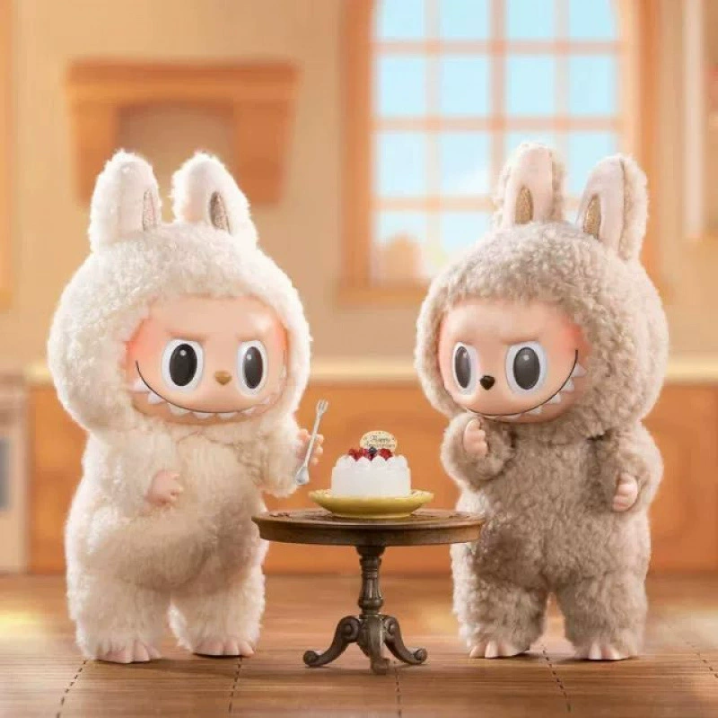 (В наличии) Labubu Macaron виниловая серия трендовый слепой бокс ручная работа офисная кукла-подвеска