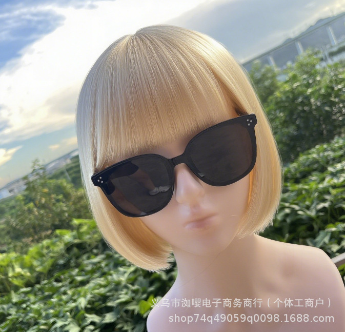 欧美假发短直发，空气刘海，纯色角色扮演假发热销假发，厂家批发|undefined