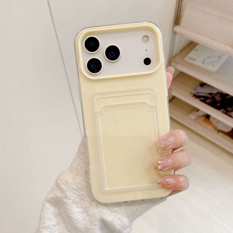 适用iPhone17promax果冻二合一卡包手机壳苹果16超薄15防摔保护套|undefined
