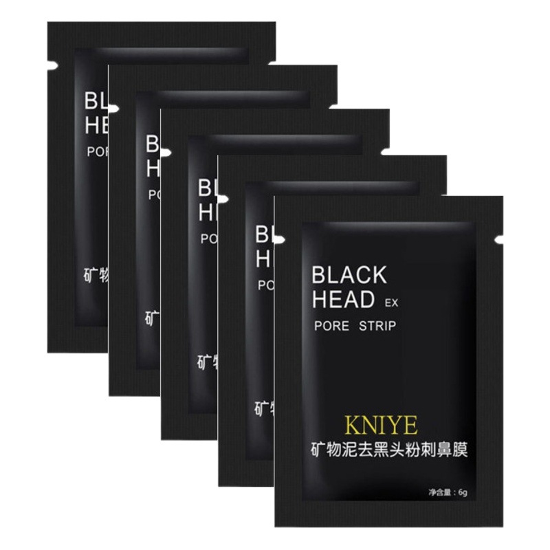 Jinniya blackhead removing mask nasal mask nasal patch tearing T area care mineral mud nasal mask 6G