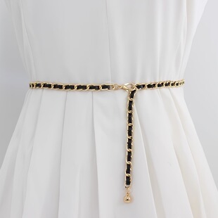 M 88591 Round Pendant Waist Chain ��朵��� �W���羳���R�d��