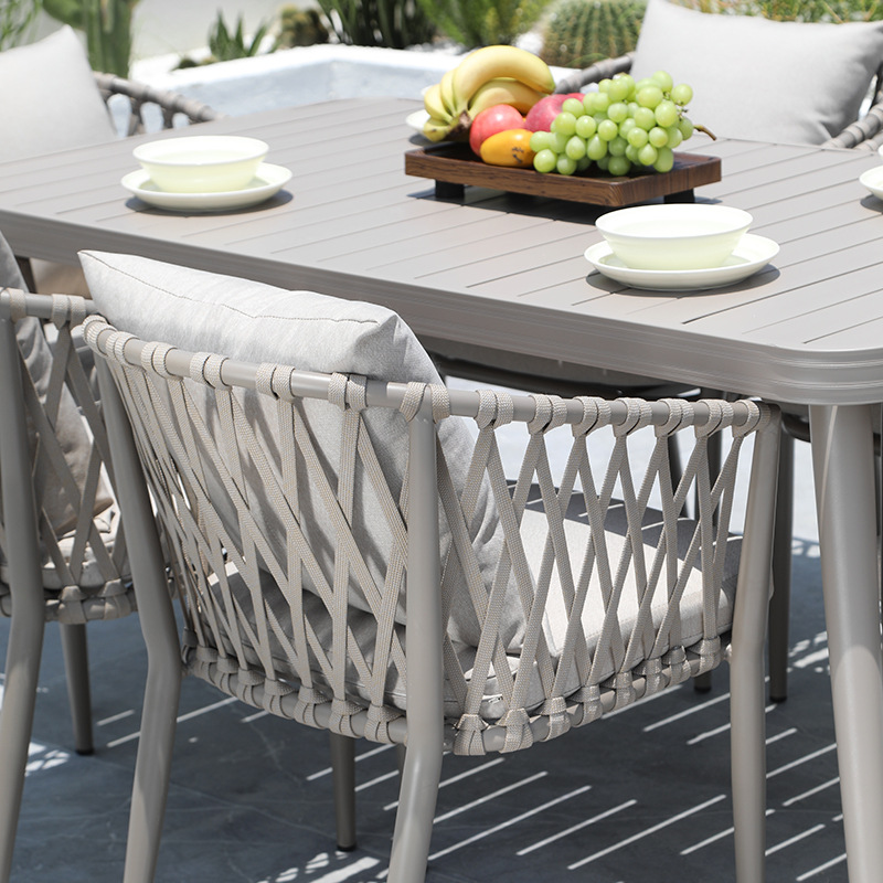 Outdoor table and chair courtyard garden balcony set three-piece rattan chair combination outdoor leisure chairs yard balcony small table and chair