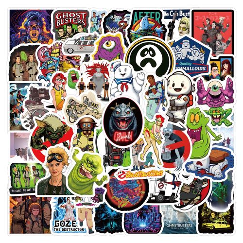 Wholesale 60 pieces Ghostbusters Ghostbusters sticker car luggage cup stickers