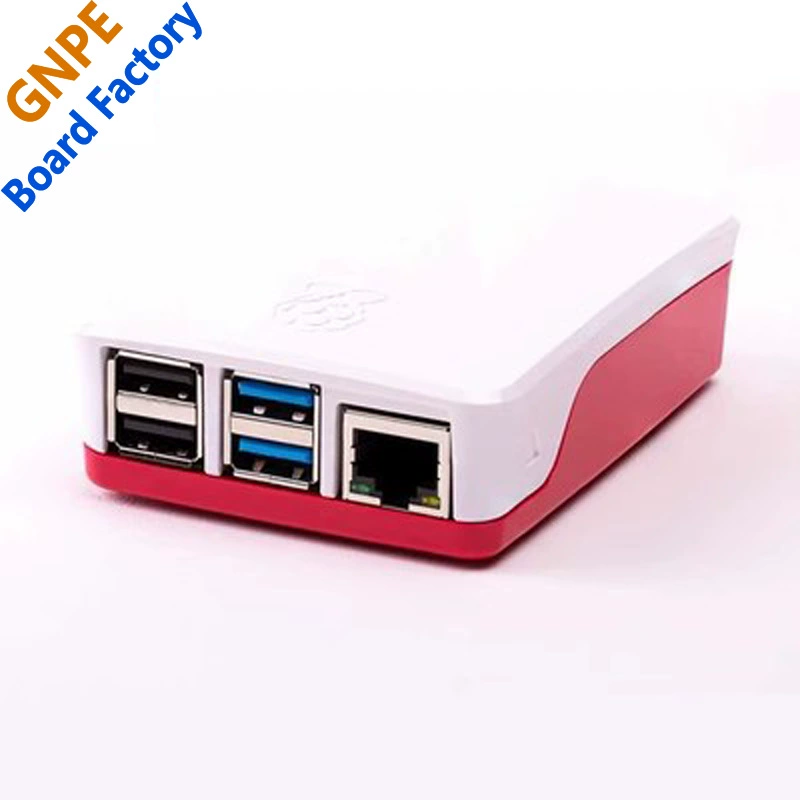 Корпус Raspberry Pi 4B красно-белый совместим с Raspberry Pi 4B подходит для 4B