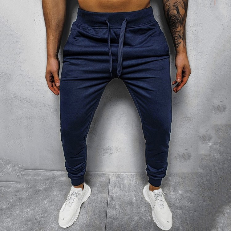 Cross-Border Pantalones deportivos cálidos para hombres Pantalones deportivos de moda casual forrados de lana para hombres Otoño e invierno pantalones cálidos Ventas de fábrica para hombres