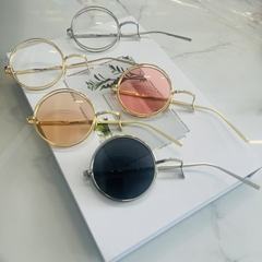 Cosモノリシックメガネ怪盗キッド平光鏡個性同モデル片サイドメガネレトロスチームパンク英倫風