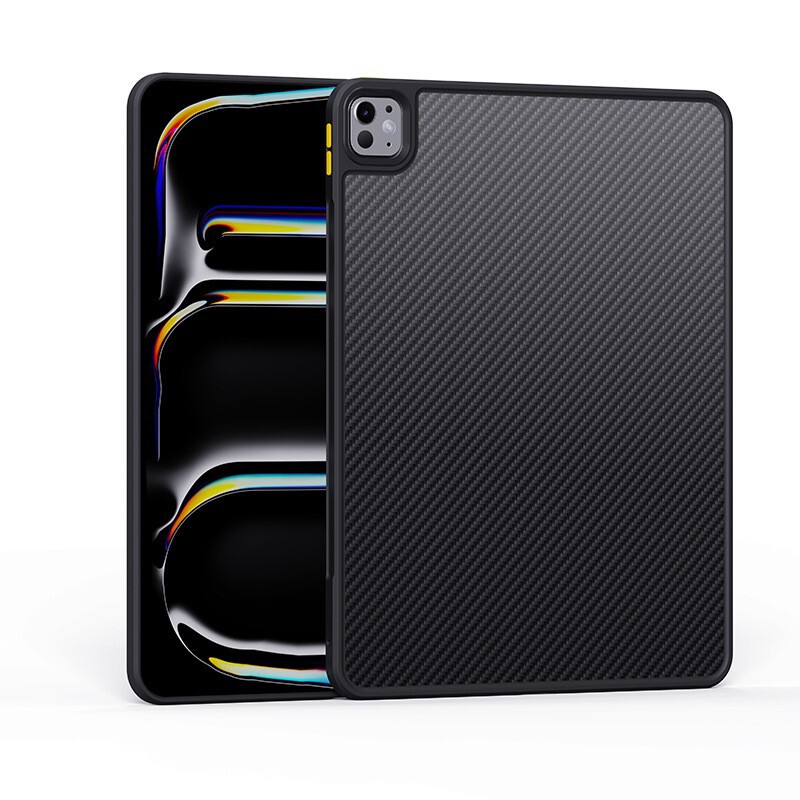 Suitable for Apple Air7 Carbon Fiber Tablet Protective Case 11inch Magnetic Protective Case Pro13 Borderless Tablet Case
