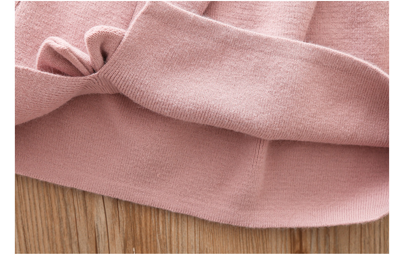Completo due pezzi in maglia per bambina moda autunno bimbi_voghion.com