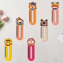 30张小动物直尺书签可爱阅读书夹学习书籍标注卡片异形纸质书签