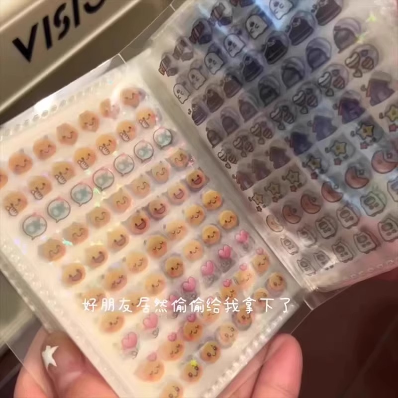 ミニドクターカットフィルムステッカー小さな鼻 DIY グカ素材装飾小柄女の子子供のおもちゃステッカー|undefined