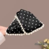 1# pearl polka dot gripper 13cm