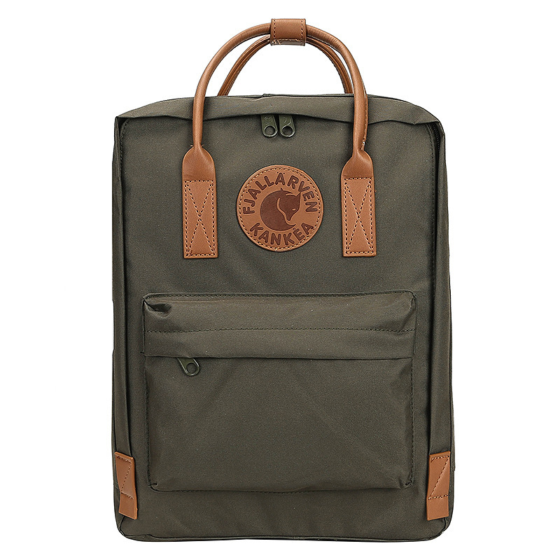 Factory Direct Sales Fox Northwest Same Style Backpack Pu Second Generation Waterproof Backpack Custom Logo Student School Bag